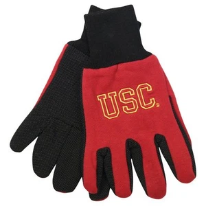 NCAA USC Trojans Utility Gloves Red w/ Black Palm McARTHUR - Picture 1 of 1