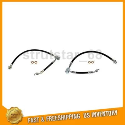 2 前刹车线制动软管适用于 2008 年日产 Armada Titan — 第 1/4 张图片