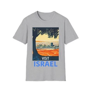 Vintage Visit Israel Style Shirt based on the 1936 Visit Palestine design - Picture 1 of 65