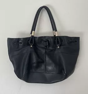 Oroton Large Tote Hobo Hand Bag Black With Dust Cover in VGC - Picture 1 of 8