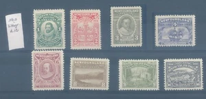 NEWFOUNDLAND 1910 Tercentenary MH stamps  - Picture 1 of 2