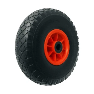 PRODUCT PRO 25cm 10inch Wheel 3.00-4 PU Puncture Proof 20mm Axle Bore Foam Sack Truck Barrow