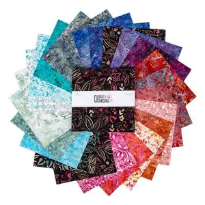 Expressions Batiks Chalk & Charcoal 10" Stacker C - Picture 1 of 2