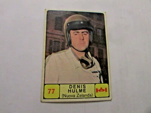 auto CAMPIONI DELLO SPORT 1968/69 - DENIS HULME - n°77, panini - vedi foto - - Picture 1 of 3