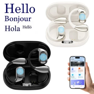 144 Languages Translator Earbuds Two Way Real Time Online Bluetooth Translation - Picture 1 of 16