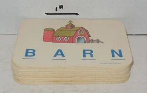 1988 Parker Brothers Boggle Jr Board Game Replacement set of Cards Part piece - Picture 1 of 2