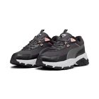 Puma Sneaker "Cassia Via" dark coal-gray-black-peach, stylischer Plateau Sneaker