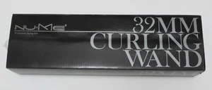 Nume Professional Styling Ceramic Iron Curling Wand 32mm - Blue EU and US plug - Picture 1 of 5