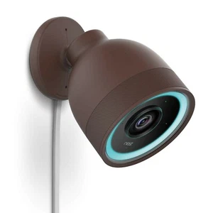 Nest Cam Cover - elago® Google Nest Cam IQ Outdoor Camera Cover [Dark Brown] - Picture 1 of 9