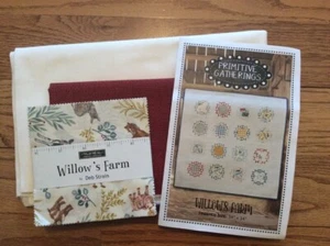 Moda Primitive Gatherings Willow Farm Quilt Fabric & Pattern Kit Deb Strain - Picture 1 of 3