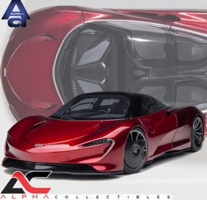 SUPERDEPORTIVO AUTOART 76087 1:18 McLAREN SPEEDTAIL (ROJO VOLCÁN) - Imagen 1 de 4