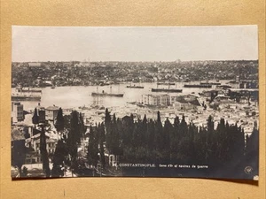 Constantinople - Corne d‘Or et navires de guerre • Edit. J. Ludwigsohn • - Bild 1 von 6