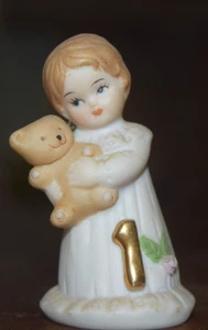 Vintage 1982 Enesco Growing Up Girl Alter 1 Figur - Bild 1 von 4