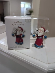 Hallmark ~ 2011 ~ A Visit from Santa ~ 3rd in series ~owl - free shipping - Picture 1 of 4