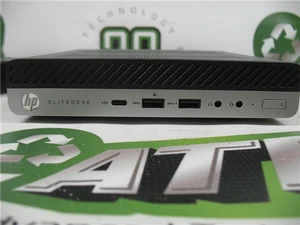 HP EliteDesk 705 G4 Desktop Ryzen 5 Pro 2400G 3.6GHz 16GB 500GB HDD Win10Pro COA - Picture 1 of 7