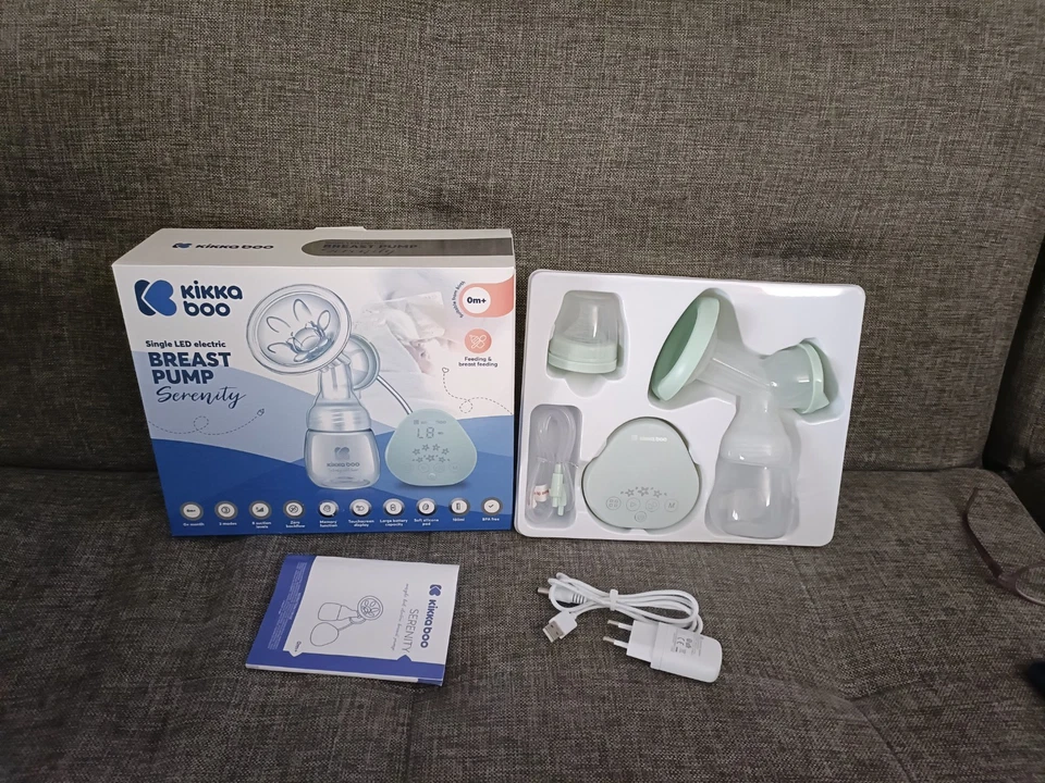 KIKKA BOO KIKKABOO LATTE TIRALATTE ELETTRICO RICARICABILE  BREAST PUMP SERENITY - Immagine 1 di 1