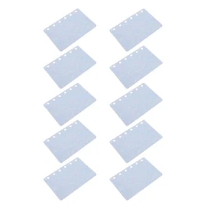 10 Pcs Loose-leaf Book Divider Board 6 Ring Binders Index Dividers - Picture 1 of 12