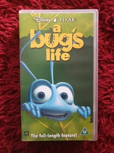 Disney Pixar a Bug's Life PAL VHS with Special Features - Picture 1 of 1