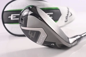 Callaway Elyte #4 Hybrid / 22 Degree / Stiff Flex Denali Charcoal 70 Shaft - Picture 1 of 9