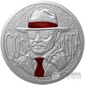COSA NOSTRA World Gangs 1 Oz Silber Medaille 2025 - Bild 1 von 2