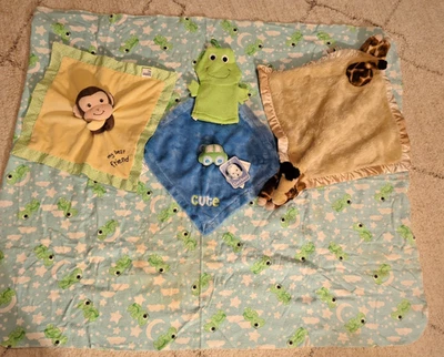 Mantas de seguridad para bebé recién nacido / Gerber / Garannimals / Banky Foto 1 de 4