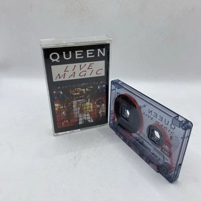 Queen - Live Magic Cassette Tape Album - Transparent Shell - Image 1 of 4