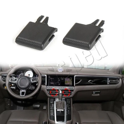 2x Front Middle A/C Air Vent Outlet Tab Clip Repair For Porsche Macan 2018-2021 Foto 1 de 4