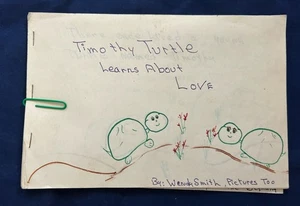 Unique! Original Manuscript “Timothy Turtle Learns About Love” By Wendy Smith - Bild 1 von 8