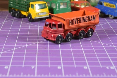 Matchbox/Lesney regular wheel No 17d orange Foden Hoveringham Tipper diecast - Image 1 of 4
