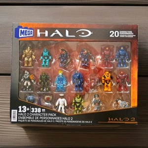 Mega Halo 2 Action Figures Building Toy Set Character Pack Open Box Read Details - Picture 1 of 6