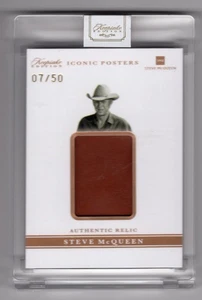 2025 Keepsake Steve McQueen Premiere Edition #85 Iconic Relic Patch /50 SSP - Picture 1 of 2