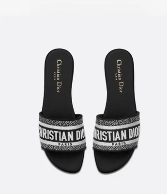 Sandalias Christian Dior Dway negras talla 38 Foto 1 de 3