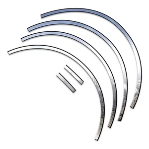 Stainless Steel Fender Trim 6p kit (fits: 2017-2021 Lincoln Continental 4DR) - Imagen 1 de 5