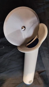 Tupperware - Teigrad - Pizzeria - Pizzaroller Pizzaschneider - Weiß/blau - Bild 1 von 4