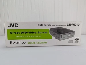 JVC Direct DVD Video Burner without PC Connection Everio Share Station CU-VD10 - Picture 1 of 11