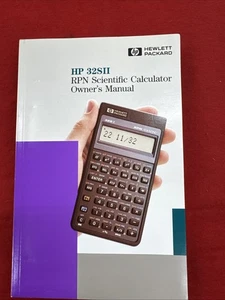 Hewlett Packard HP 32SII wissenschaftlicher Taschenrechner Bedienungsanleitung 1991 Ausgabe 5 - Bild 1 von 3