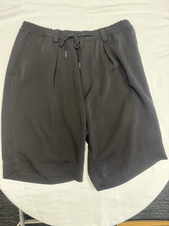 Pantalones Cortos Drifter Los Angeles Negro Cordón 34 Cintura Elástica  Foto 1 de 3