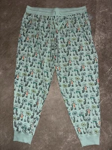New Disney Parks Women’s Pajama Pants Size 2XL Chip And Dale - Picture 1 of 2