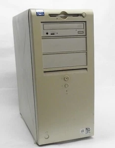 VINTAGE RETRO GAMING DESKTOP OPTIPLEX GXa 4 ISA SLOTS + 5 PCI SLOTS WINDOWS 98 - Photo 1/12