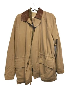 Loro Piana HORSEY Giacca Tan Storm System Giacca Cappotto con Zip Off Gilet XXL R-06 - Foto 1 di 18