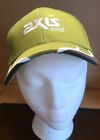 Axis Seed Hat Cap Snap Back Mens One size fits all Green Max USA Flag patch 
