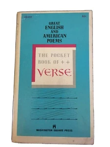 Great English And American Poems The Pocket Books Of Verse 1969 Paperback - Bild 1 von 10