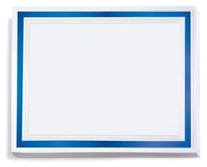 PaperDirect Pristine Specialty Certificates, 50 Sheets of 38lb White Paper, 8... - Picture 1 of 3