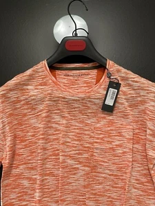 Camiseta John Varvatos Star EE. UU. para hombre - “Easy Fit Slub” - Puesta de sol - Heritage 2019 - Nueva con etiquetas - Imagen 1 de 15