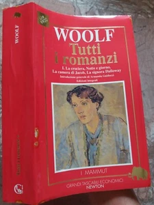 VIRGINIA WOOLF - TUTTI I ROMANZI VOLUME I - GTE NEWTON - 1994 - Foto 1 di 1