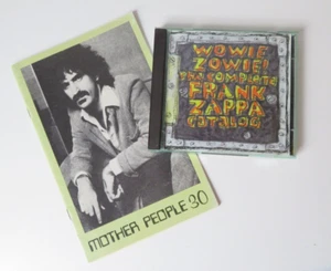 Frank Zappa, Mother People #30 Fanzine by Rob Cerretta, & WOWIE ZOWIE 2XCD - Picture 1 of 3