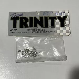 Team Trinity Motor Springs Light Tension Chrome 7 ounces (12 pcs) #4032 - Picture 1 of 1