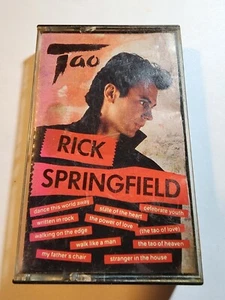 RICK SPRINGFIELD : TAO - Cassette - 1985 VG+/EX CS6 - Picture 1 of 1