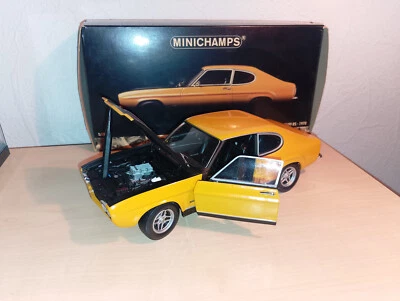 1:18 Ford Capri I * RS 2600  Bj. 1970* Minichamps * Farbe: Gelb /schwarz  in OVP - Bild 1 von 4
