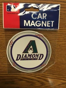 NIP MLB ARIZONA DIAMONDBACKS OFFICIALLY LICENSED CAR MAGNET 4" - Picture 1 of 1